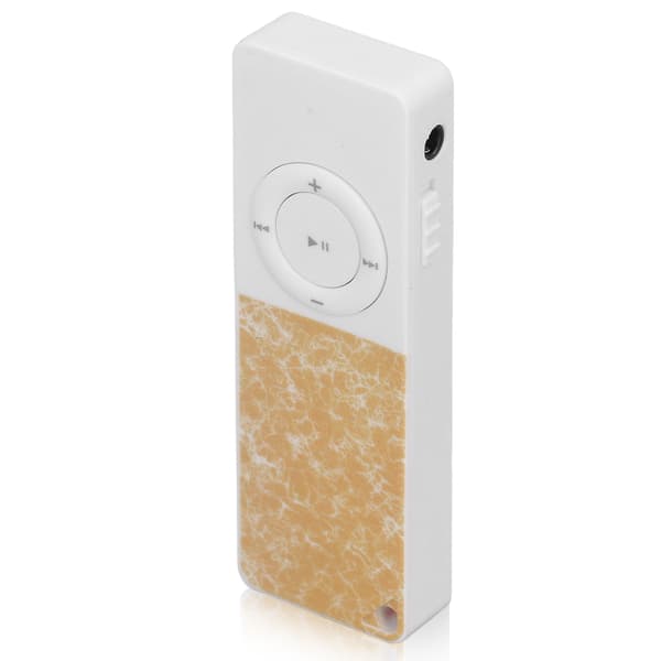 Smal Klassisk Multifunktionell HiFi Lossless Audio MP3-spelare Stöder Upp Till 64 GB Gul