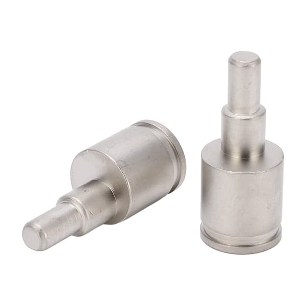 2 stk. Amp Input Reducer Adapter 0 Gauge til 4 Gauge Høj Effekt Messing Nikkelbelagt til Bil