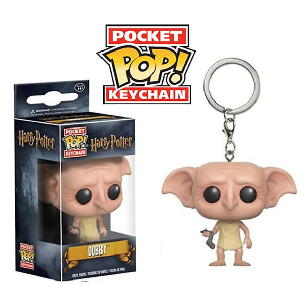Harry Potter Nyckelring Moive Figurine Collectible Cartoon Bag Nyckelring Pendant Bag Ornament Gift More Than