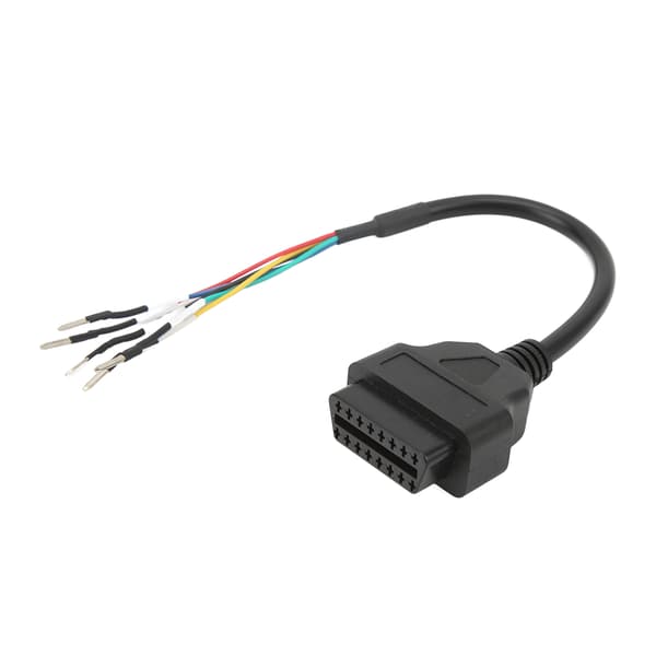 OBD2 16-pin K CAN Line Diagnostisk Testkabel Pigtail-kontakt