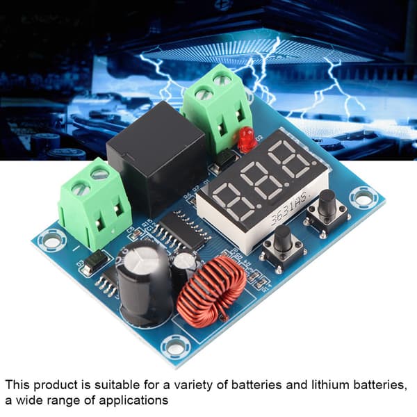 XH M609 12V till 36V Digital Display DC Batteri Lågspänningsskyddsmodul
