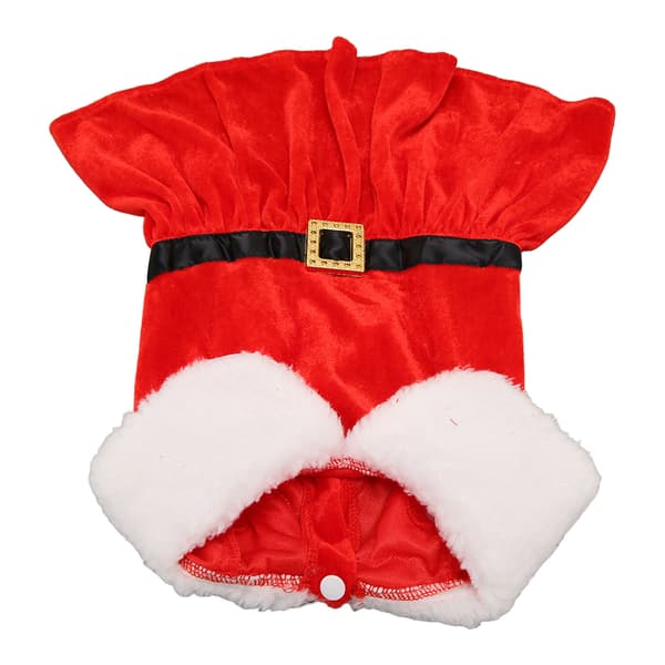 Julekostume til hunde, åndbart, elastisk vintertøj til små hunde og katte, XL