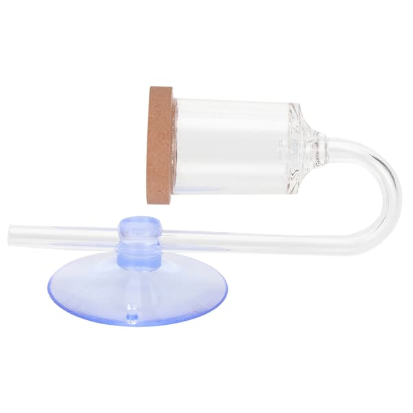 Akvarium CO2 Diffuser Transparent med Sugekop