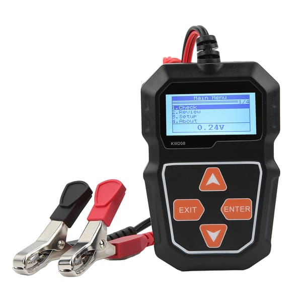 12V Bilbatteri Belastningstester Digital Bilbatterianalysator Generator Tester til Lastbil SUV
