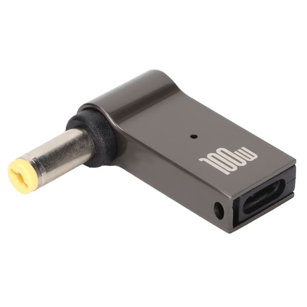 USB C til DC Adapter 100W Bærbar PD Lader 5.5x1.7mm for Laptop