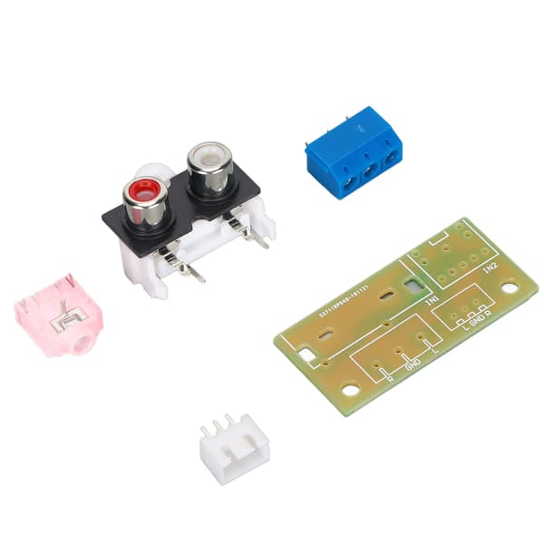 3,5 mm:n audioliittimen PCB-liitinlohko -sovitinkortin kaapelin kytkentälevy