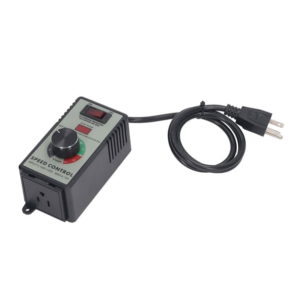 AC Motor Variabel Hastighedsregulator Ventilator Regulator US Stik 100-120V