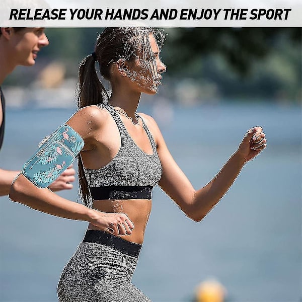 Sportarmväska, universal unisex Träningspass Löpgym med hörlurar Hålstil 7 style 7