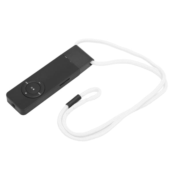 MP3-spelare Lossless Audio Support 64GB Mini Musikspelare för Studenter Resor Svart