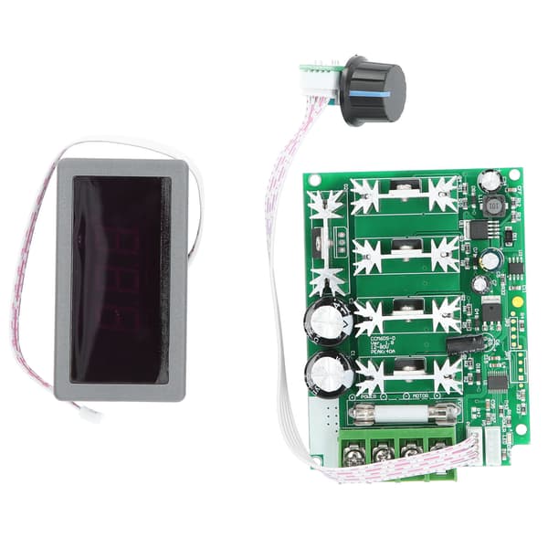 Digitalt Display PWM DC Motorhastighetskontroller Høy Effekt Regulator DC 12V til 80V 30A
