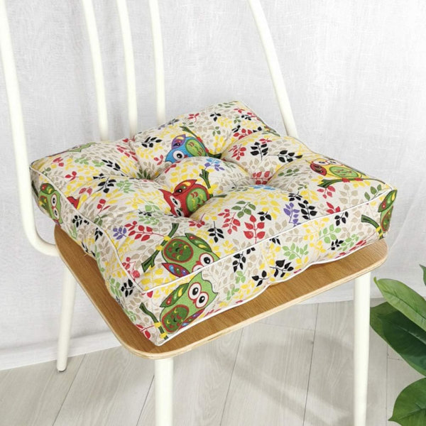 Fyrkantiga sittdynor, extra tjocka stolsdynor, japansk stil tatami rumpkudde Office Soft Meditate Crowded-r 45x45x10cm,