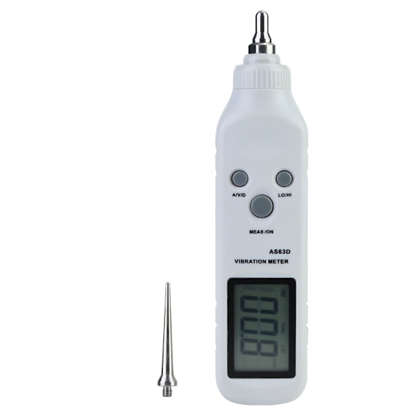 AS63D Precisionskänslighet Accelerometer Vibrationstestare Analysatormätare