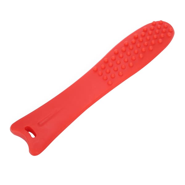 Elastisk Massagehammare Akupressurpinne Meridian Kroppsmassager Röd