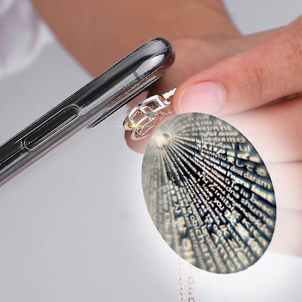 Nytt 100 språk jag älskar dig Alla hjärtans dag Present Memory Projection Halsband