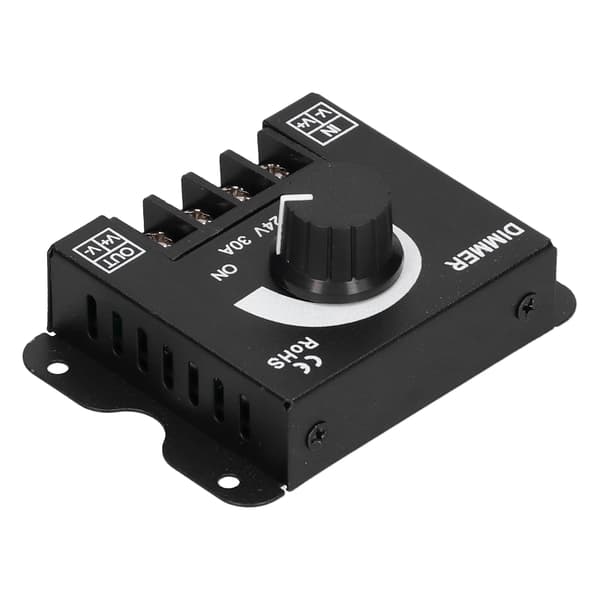 12-24V DC 30A LED Dimmerbrytare Justerbar Ljusstyrka Kontrollratt