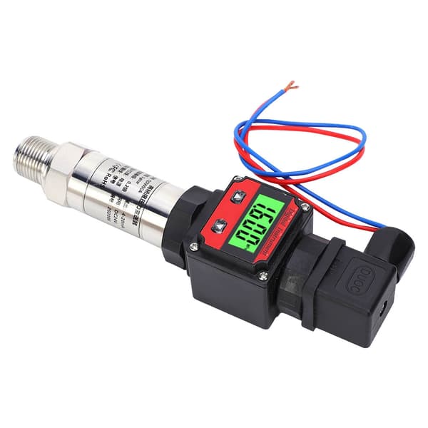 Digital LCD silikontrycksändarsensor 24V DC 4-20mA 0-800Kpa hög noggrannhet