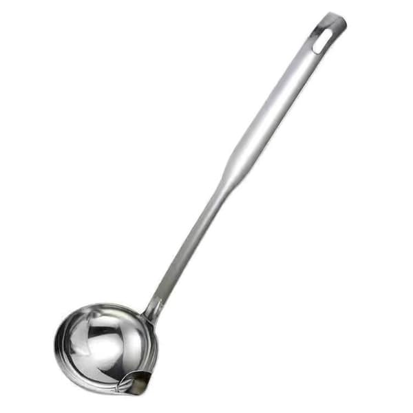 Oliefilter i rustfrit stål, skimmer, suppeøse, si til hot pot