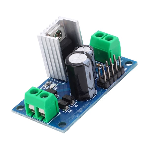 L7812 LM7812 12V 1.2A 3-benet PCB Spændingsregulator Strømforsyningsmodul