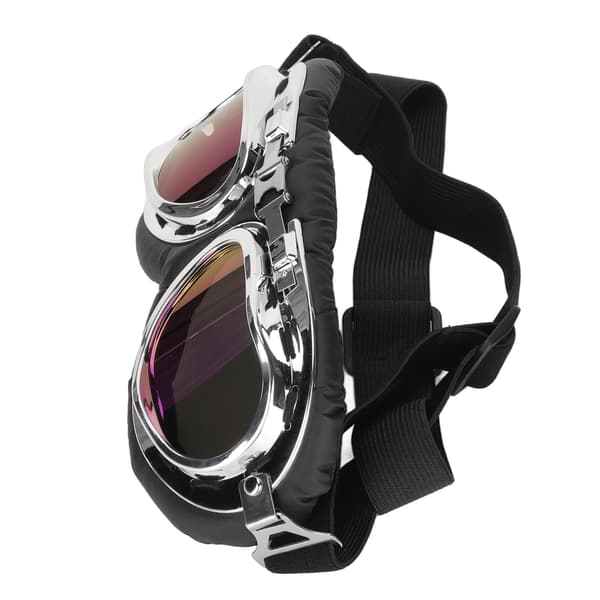 Foldbare Hundegoggles med Elastisk Rem, Medium Størrelse, Hundebeskyttelsesbriller, 5 Farver