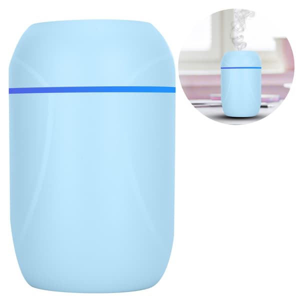 300 ml bärbar USB-laddning aromoljediffusor billuftfräschare blå tyst