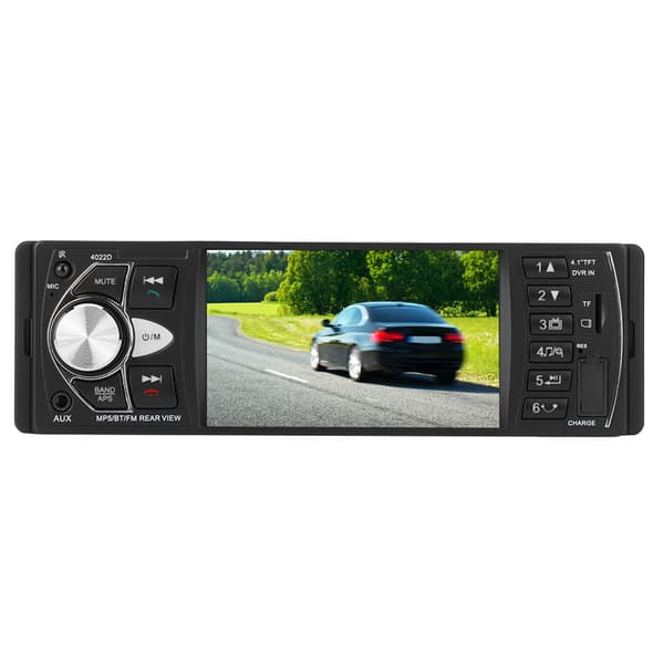 4,1 tums bil FM-stereo MP5 handsfree-spelare med Bluetooth-mikrofon