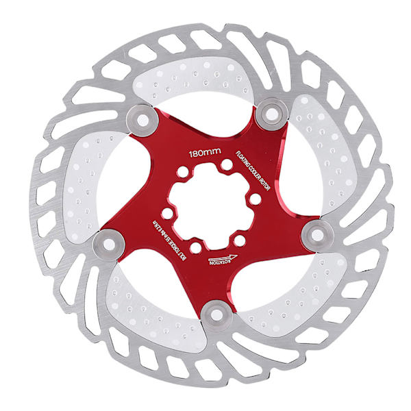 Rustfri stål cykel skivebremse flydende rotor 180mm