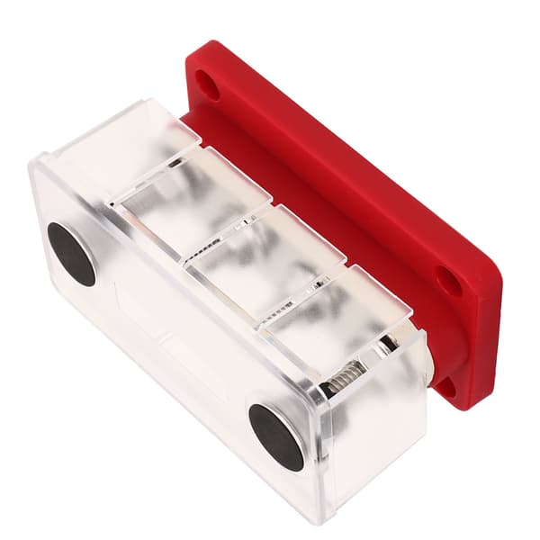 M8 Ruuvi 4 Liittimen Virtakisko DC 12V - 48V 300A Punainen Auto Vene