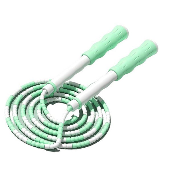 Justerbart Pärlhopprep Grön PP Plast Barn Hopprep