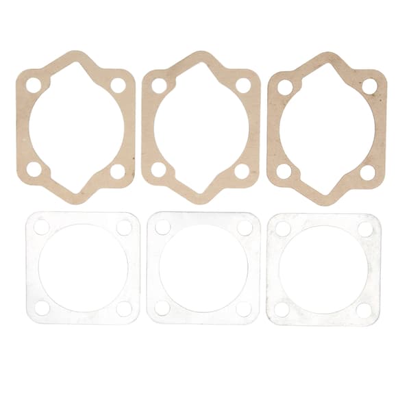 6 sylinderhode basispakningssett aluminiumspapir for 2-takts 66cc 80cc motorsykkel