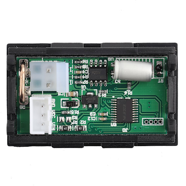 7 i 1 OLED elmätare - spänning, ampere, ström, effekt, energitestare (33V/10A, vit)