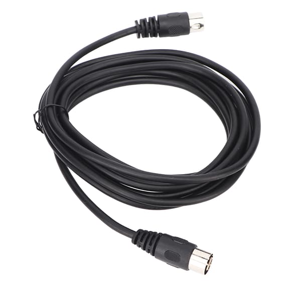 6-pin DIN-kabel han til han stik Plug Play lydsignalforbindelse digital enhed forlængerledning 3m 9,8ft