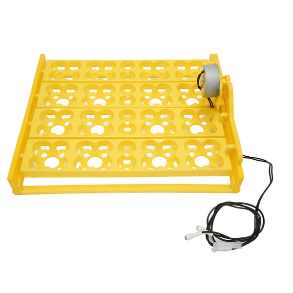 Automatisk eggvendingsbrett 16 andeegg 16 hønseegg 72 vaktel egg inkubator AC220V
