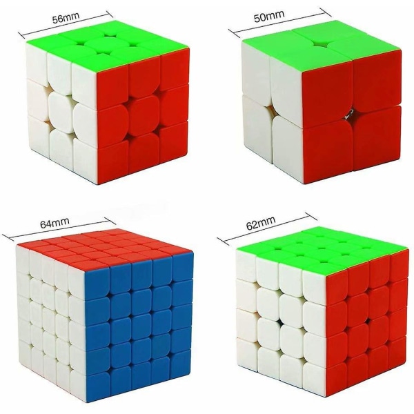 Rubiks kubfärg, 4st