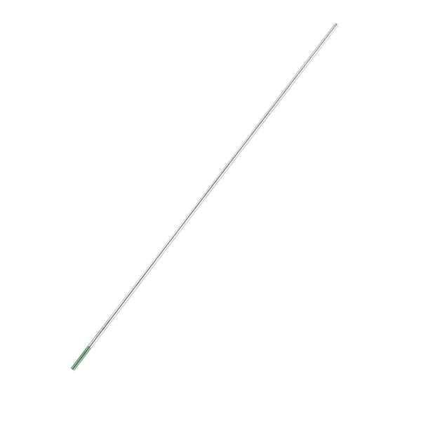 10 Grønne Spids Rene Wolframelektroder til AC TIG-svejsning 2,4x150mm