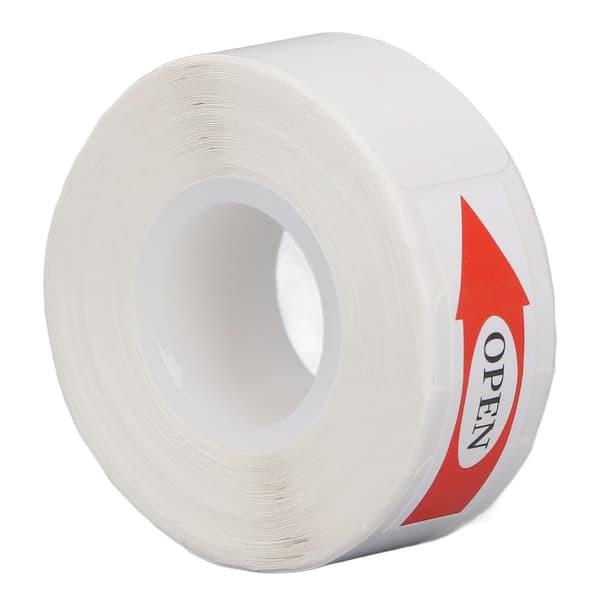 Termopappersrulle 200 ark Vit 15x30 mm Bläckfritt tryckpapper med baksida