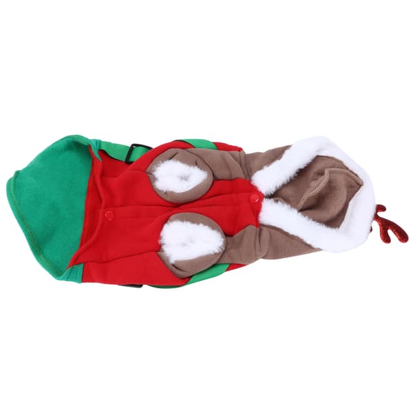 Kæledyrskostume Efterår Vinter Sæson Sødt Hjorte Outfit til Små Mellemstore Hunde XL