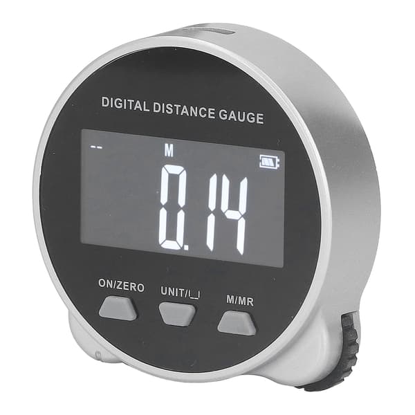 Digital Display Rullande Linjal 199999 m Halvledarmikroprocessor Elektronisk Måttband