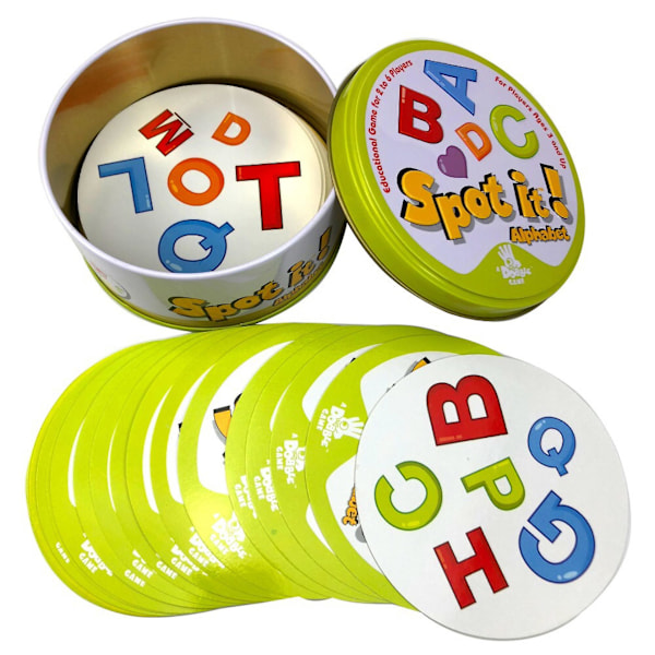 se det klassiske spilkort Alphabet