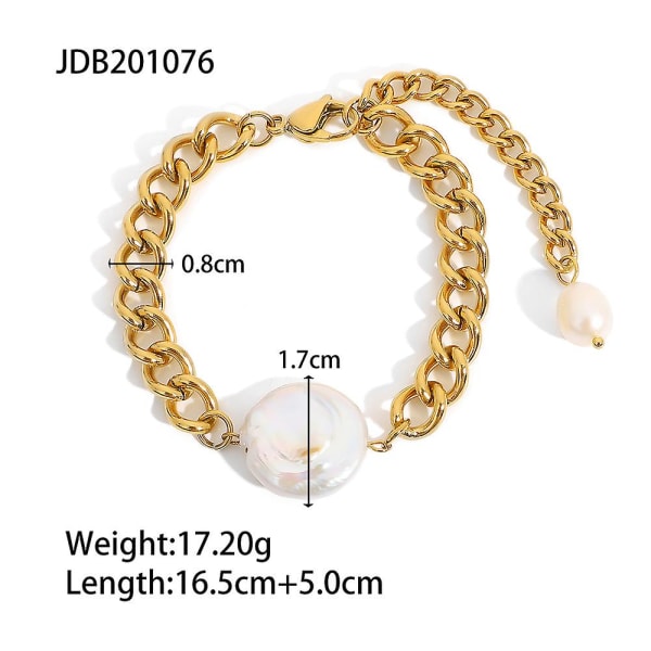 Armbånd Pearl Daily Outfit Metallic Element B1475