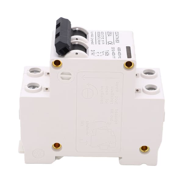 DZ47X 63 2P 25A 400V AC DC Miniature Strømafbryder DIN Skinne Montering Solenergisystem