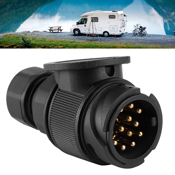 13-polet EU 12V Campingvogn Trailer Stik Tilbehør
