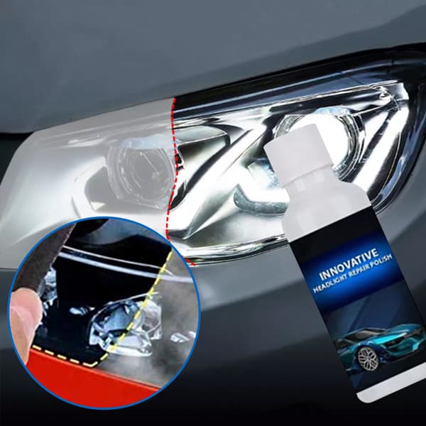 20ml Strålkastarrenoveringskit Ta Bort Oxidation Polera Reparera Rengör Linsbeläggning