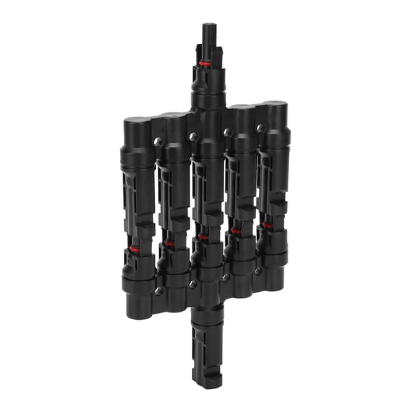2-i-1 solcellepanelkoblingskabel 5 til 1 solenergiadapter