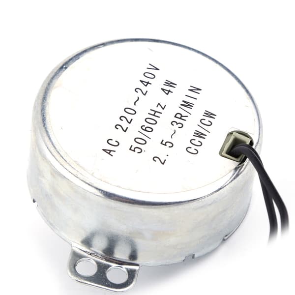 AC Synkron Växelmotor 4W 220-240V 2.5-3 RPM