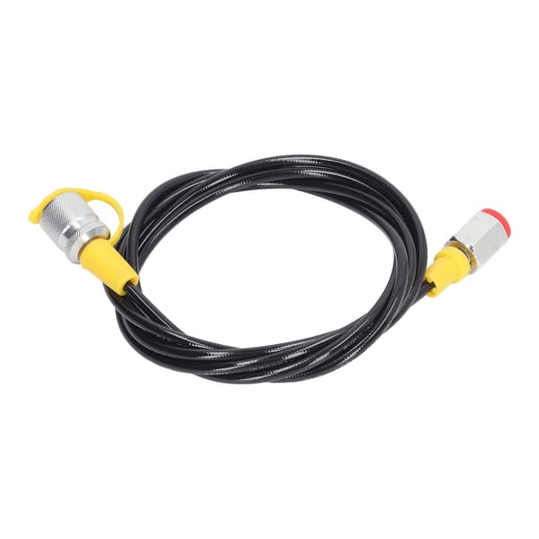2m 6ft Hydraulisk Trycktestslang 630 Bar M16 X 2-1/4 BSP PU-överdrag Högtryckssäkerhetstestkopplingsslang
