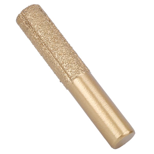 Guldloddede diamantfræserspidser 12,7 mm x 13,5 mm x 75 mm til kvartsstenmarmor