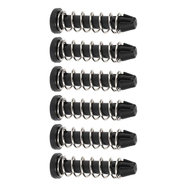 100 st 18,6 mm Radiatorfästen i Plast för Kylflänsmontering