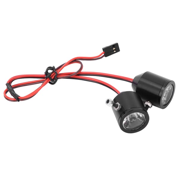 RC bilmodel sort 3W Spotlight Søgelys Reservedele