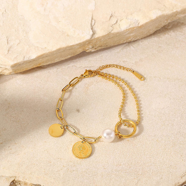 Armbånd Pearl Daily Outfit Metallic Element B1458