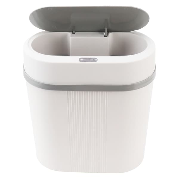 12L Smart Motion Sensor Automatisk Induktions Papperskorg Batteridriven för Sovrum Badrum Kök